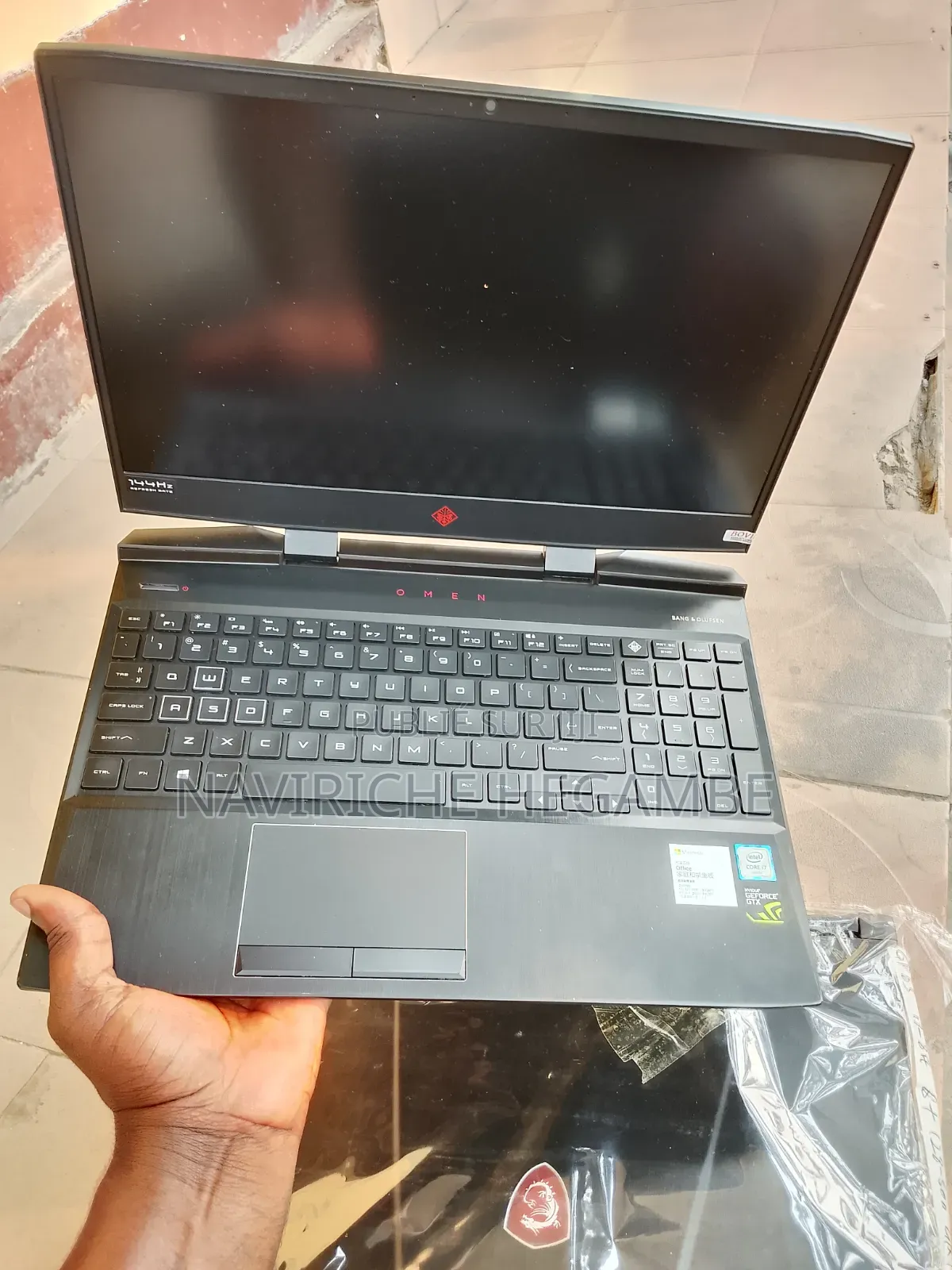 Nouveau Ordinateur portable HP Omen 15 8GB Intel Core i7 HDD+SSD 256GB