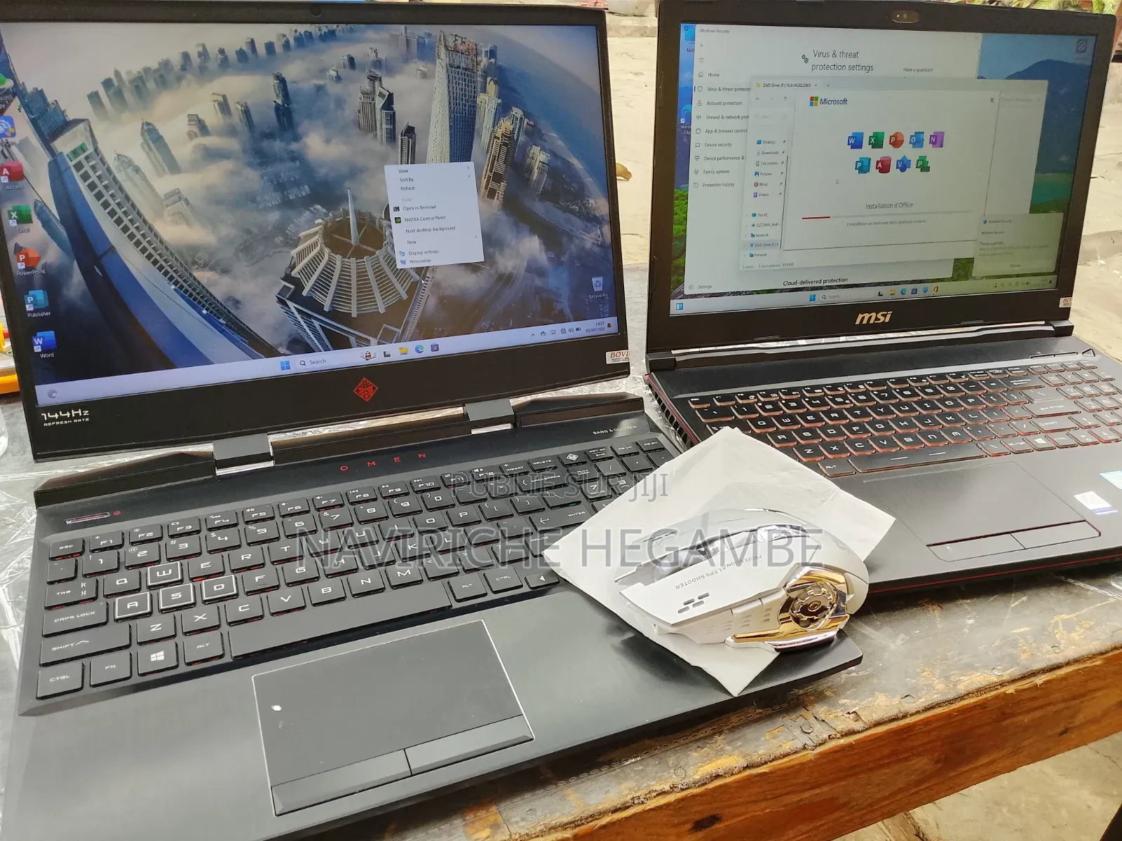 Nouveau Ordinateur portable HP Omen 15 8GB Intel Core i7 HDD+SSD 256GB