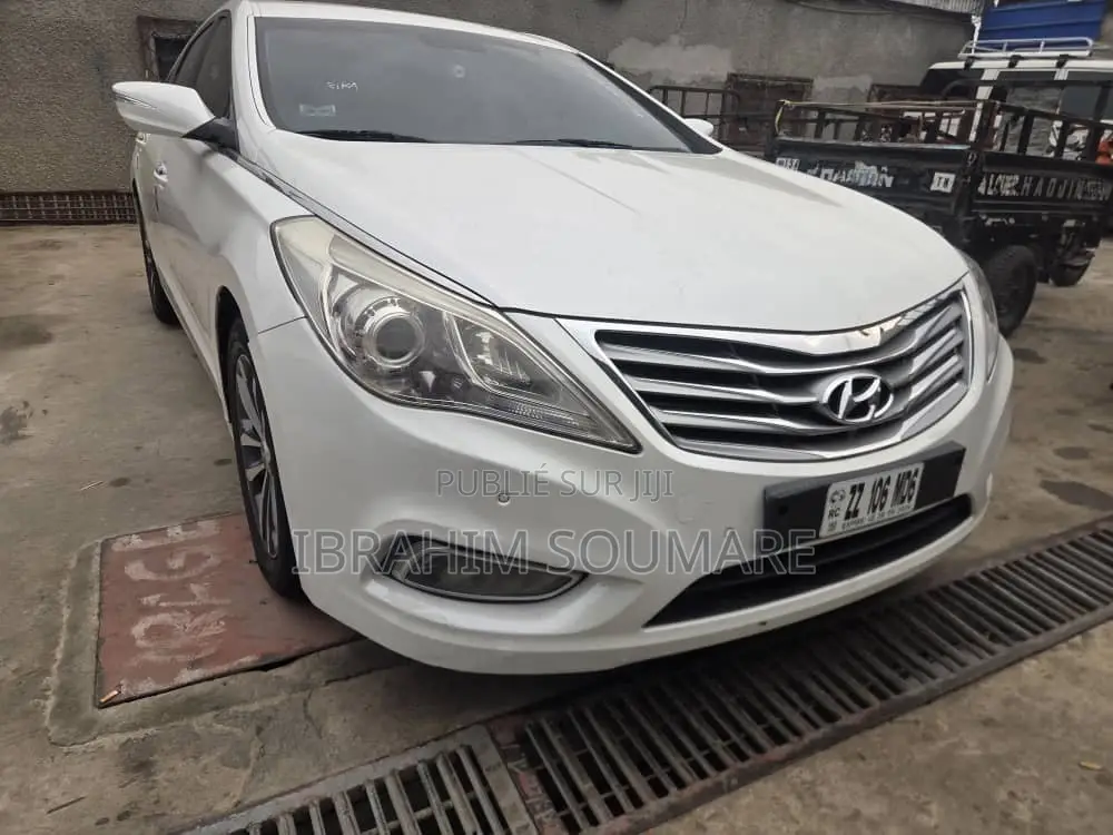 Hyundai Grandeur 2013 Blanc