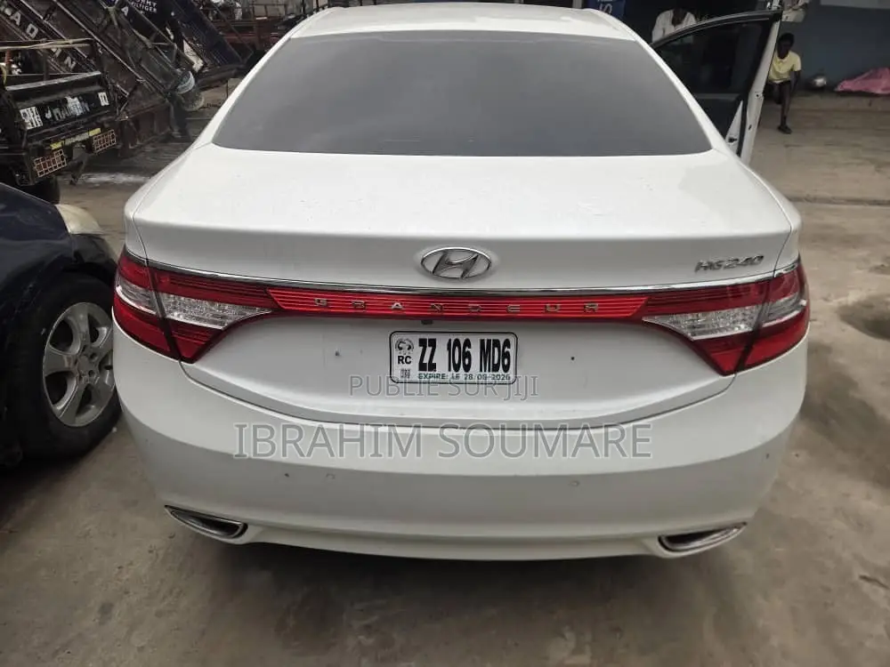 Hyundai Grandeur 2013 Blanc