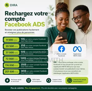 Recharge Votre Compte Facebook ADS