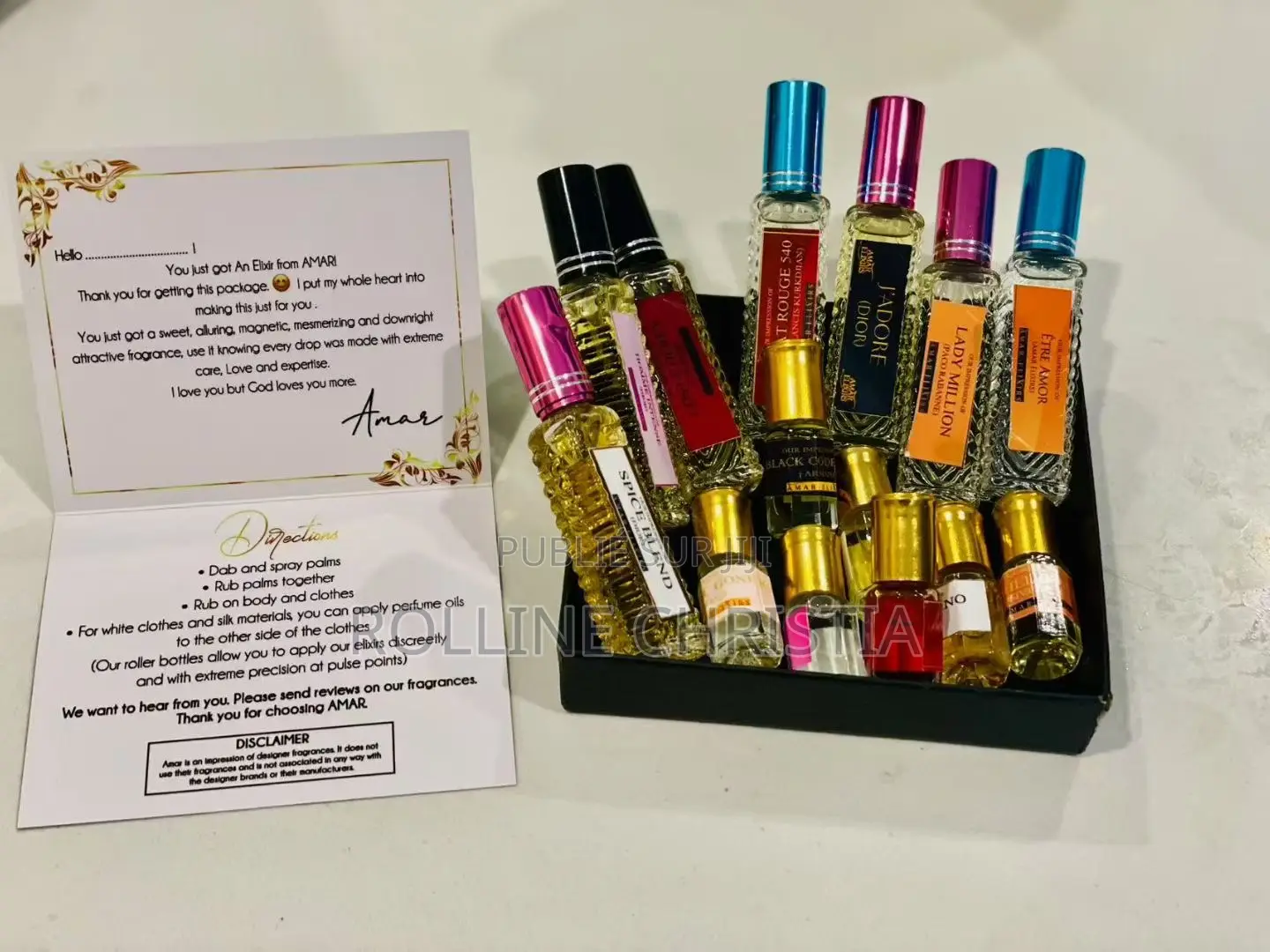 Des Huiles De Parfum De Luxe, Hautement Concentrées.