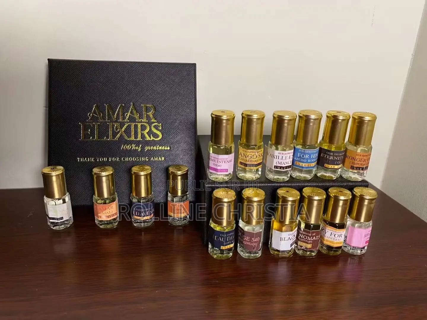 Des Huiles De Parfum De Luxe, Hautement Concentrées.