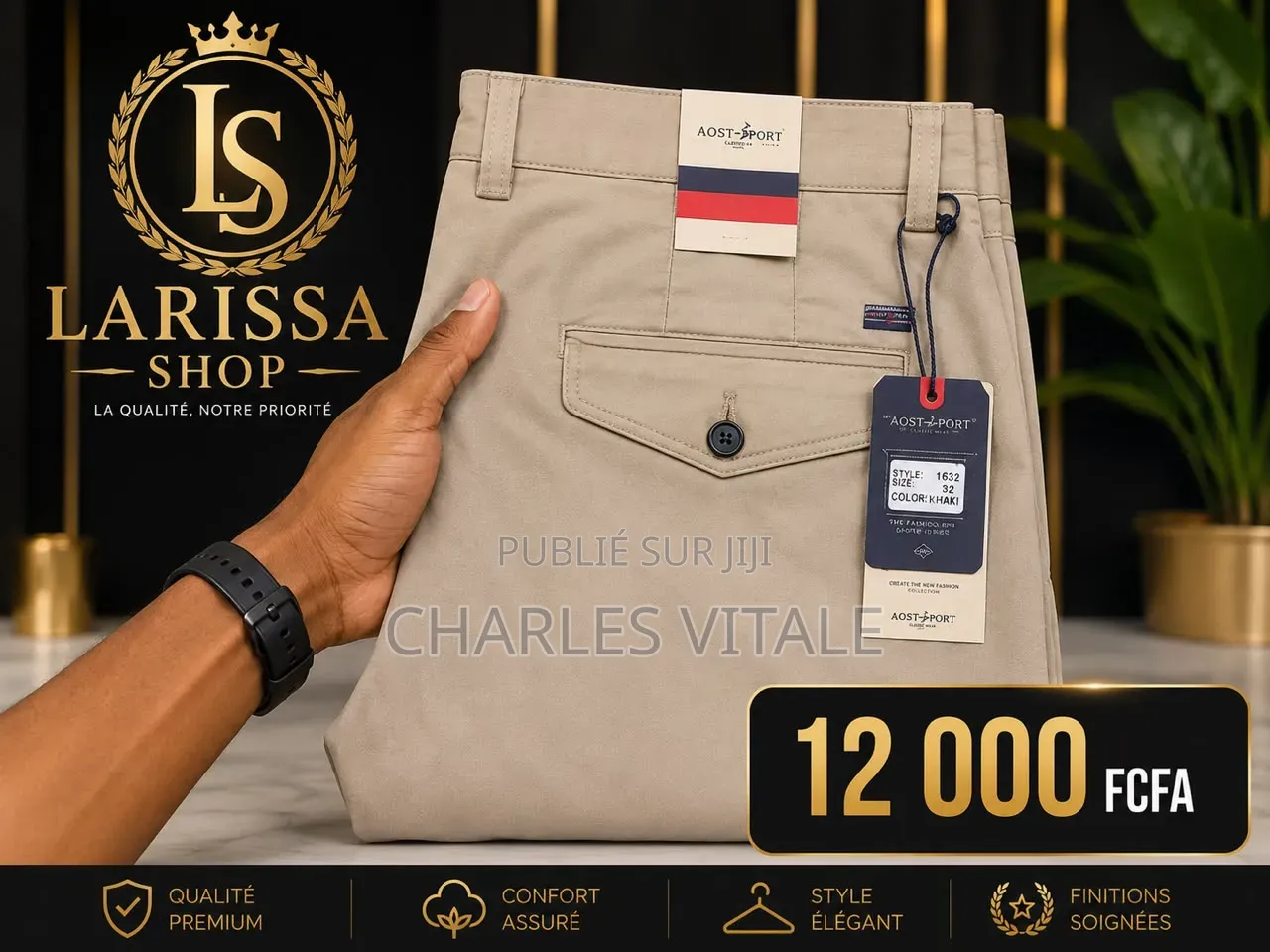 Pantalon Kaki