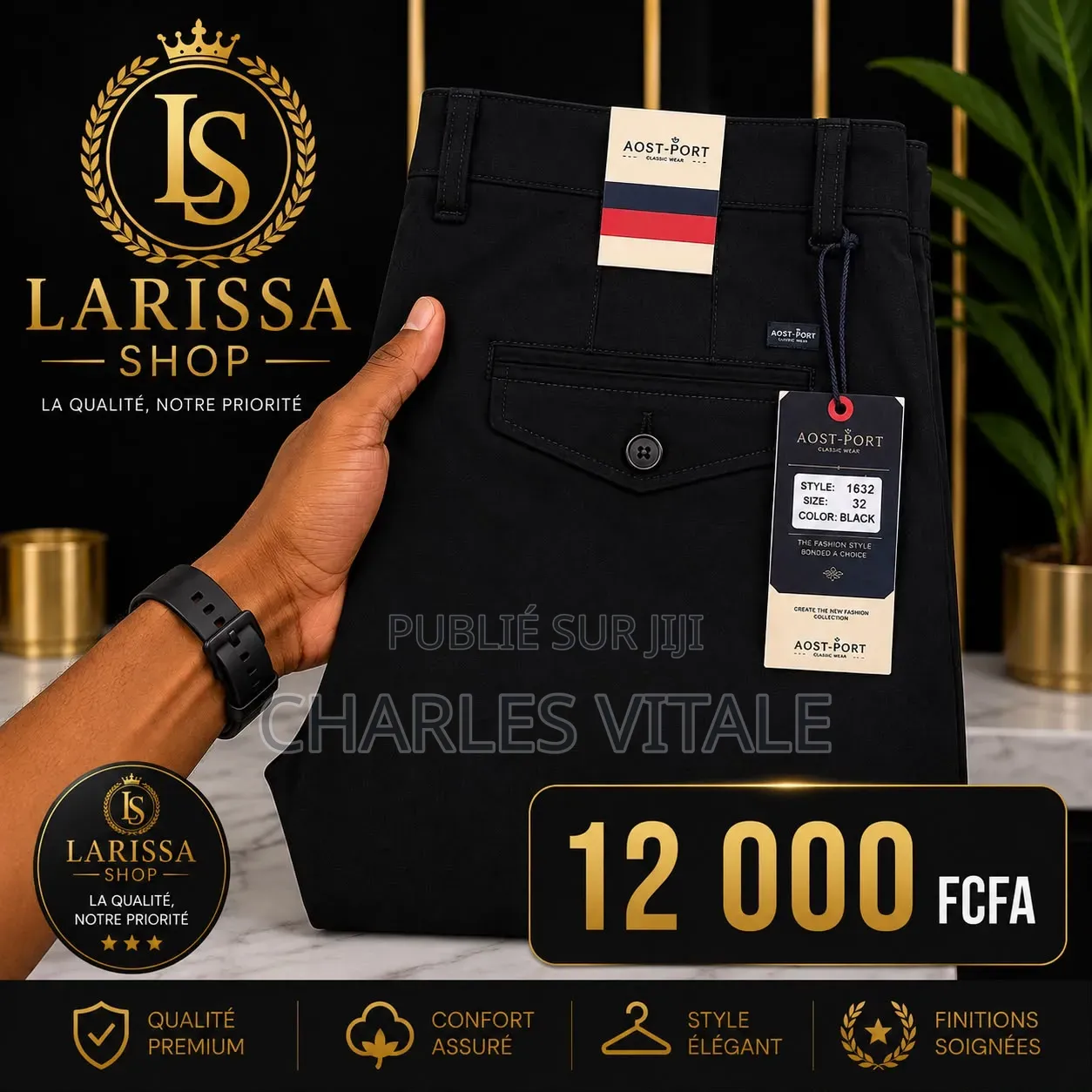 Pantalon Kaki