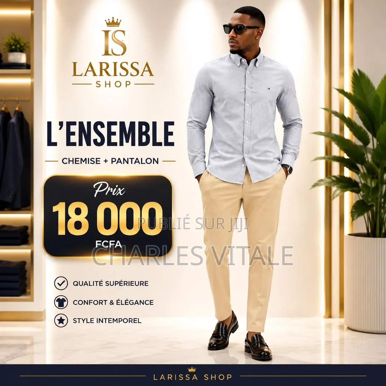 Ensemble Chemise Pantalon
