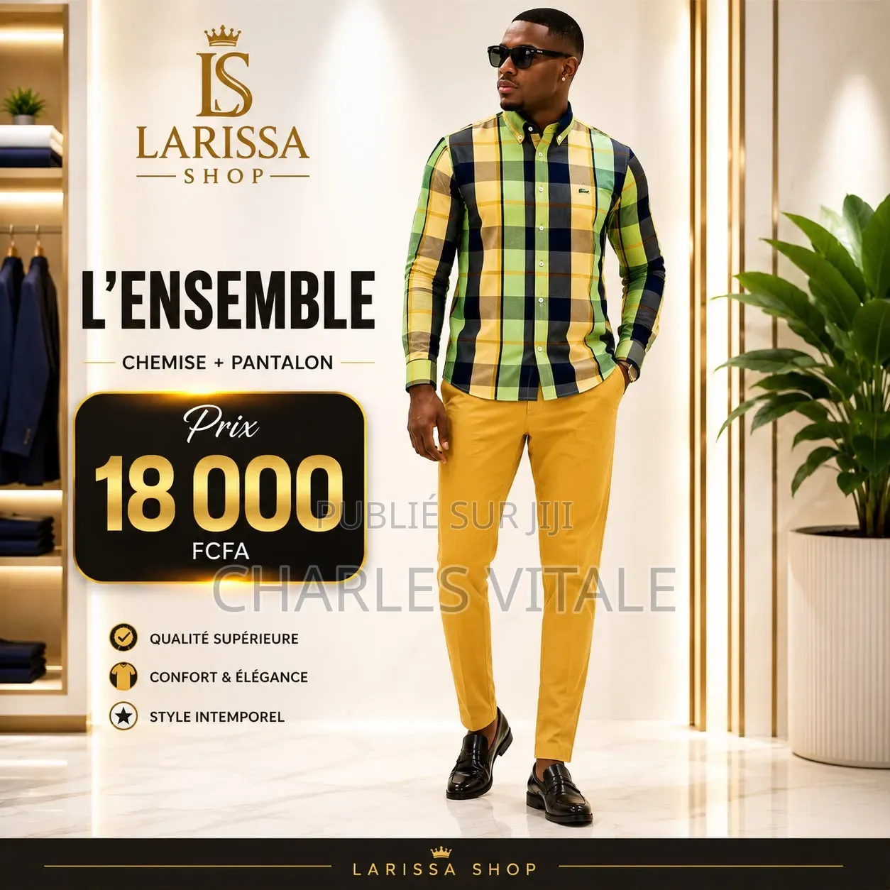 Ensemble Chemise Pantalon