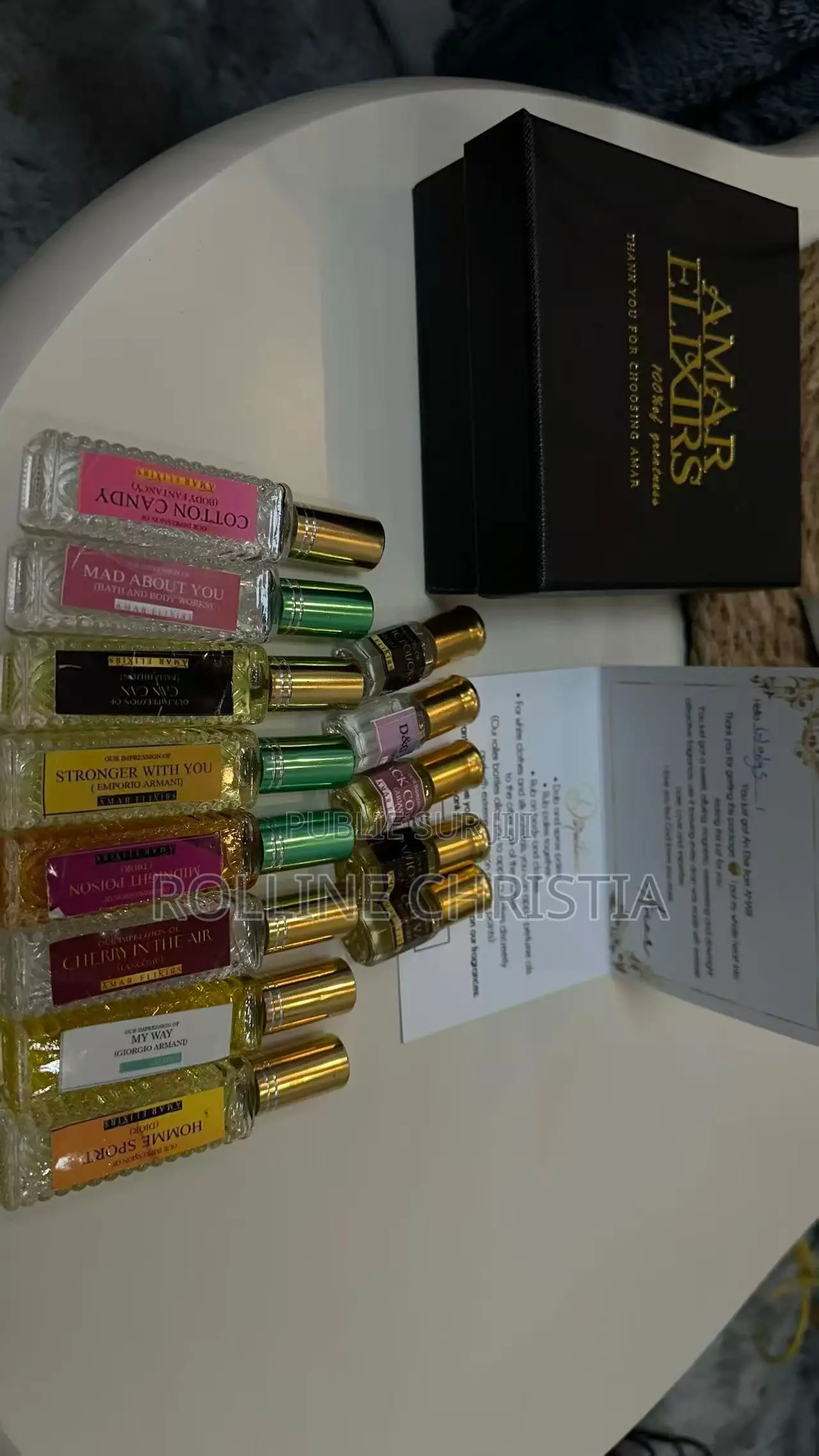 Des Huiles De Parfum De Luxe, Hautement Concentrées.