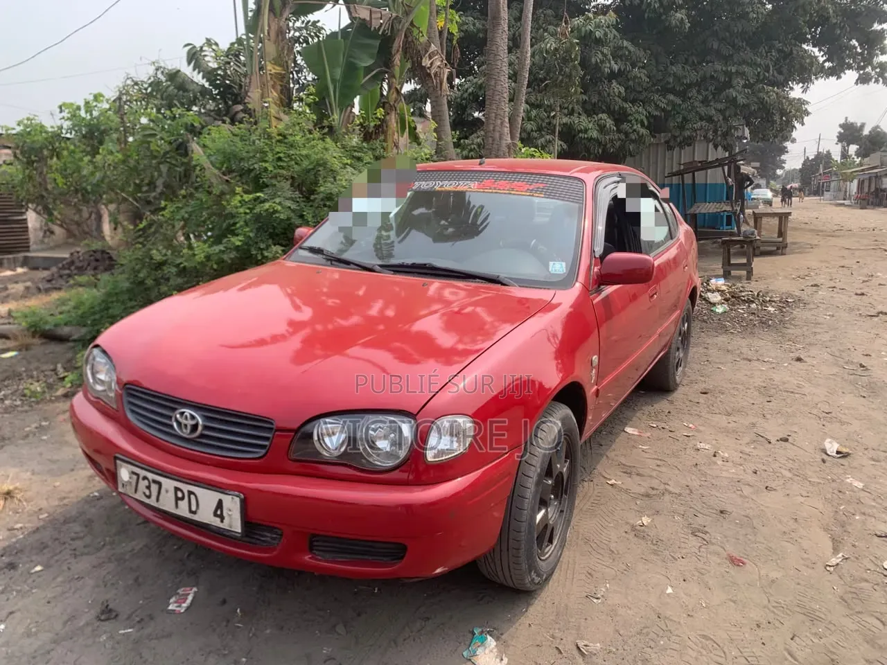 Toyota Corolla 2017 Rouge