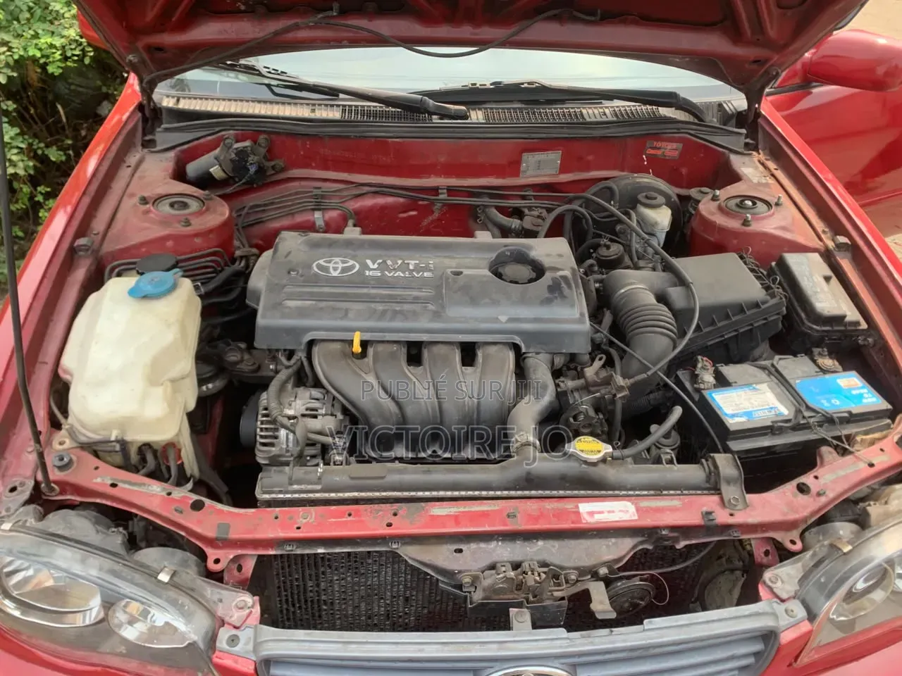 Toyota Corolla 2017 Rouge