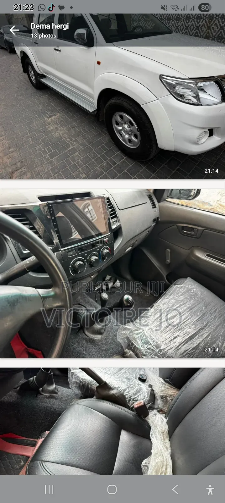 Toyota Hilux 2018 Blanc