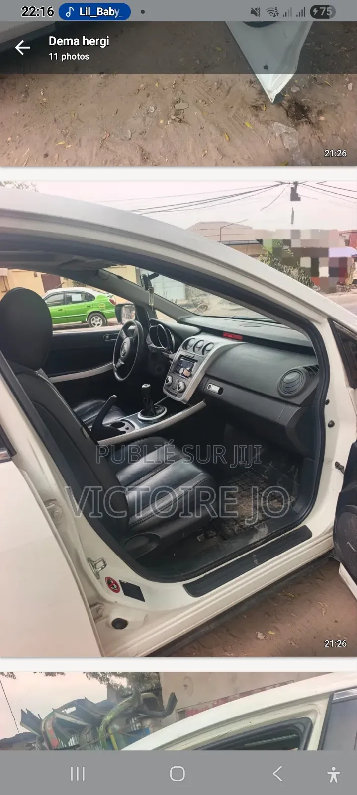 Mazda 626 2017 Blanc