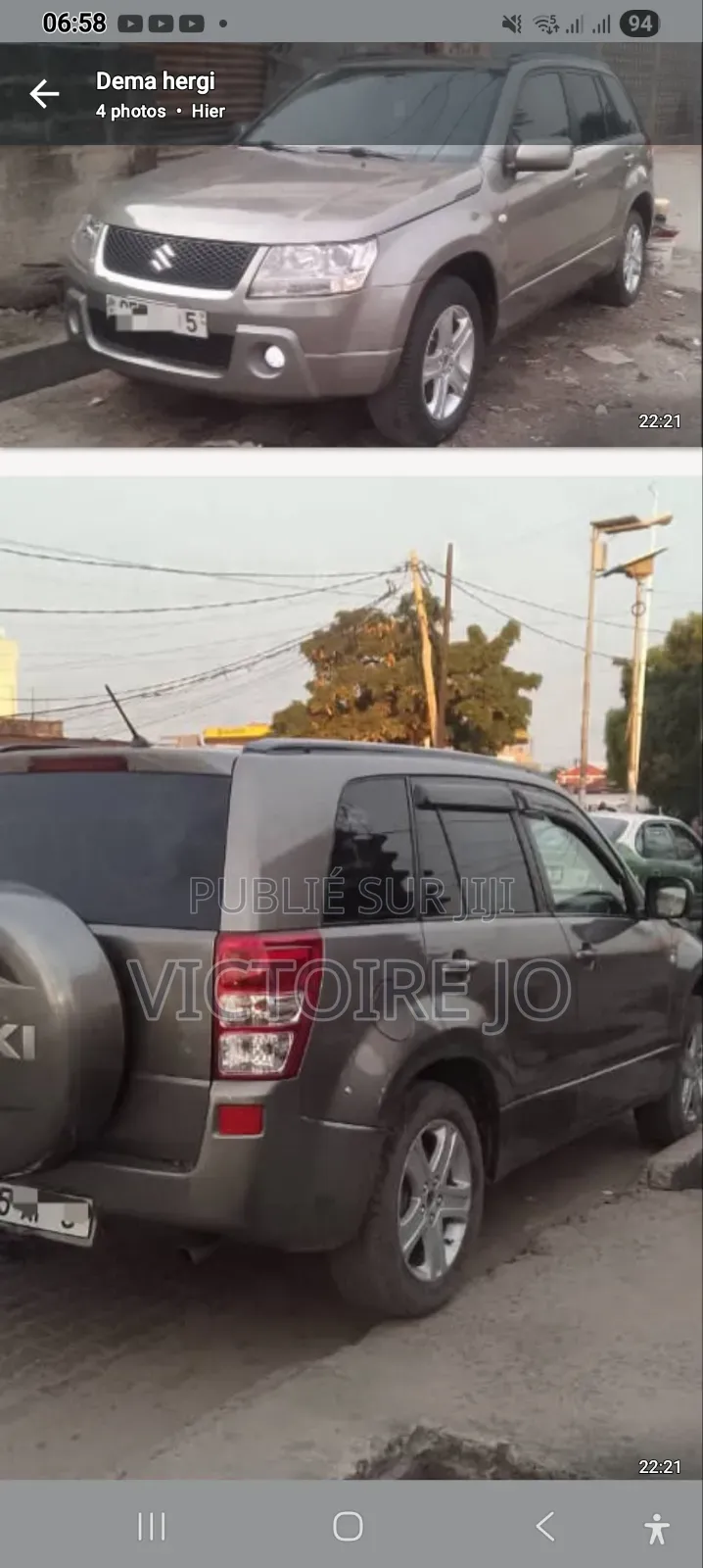 Suzuki Vitara 2018 Gris