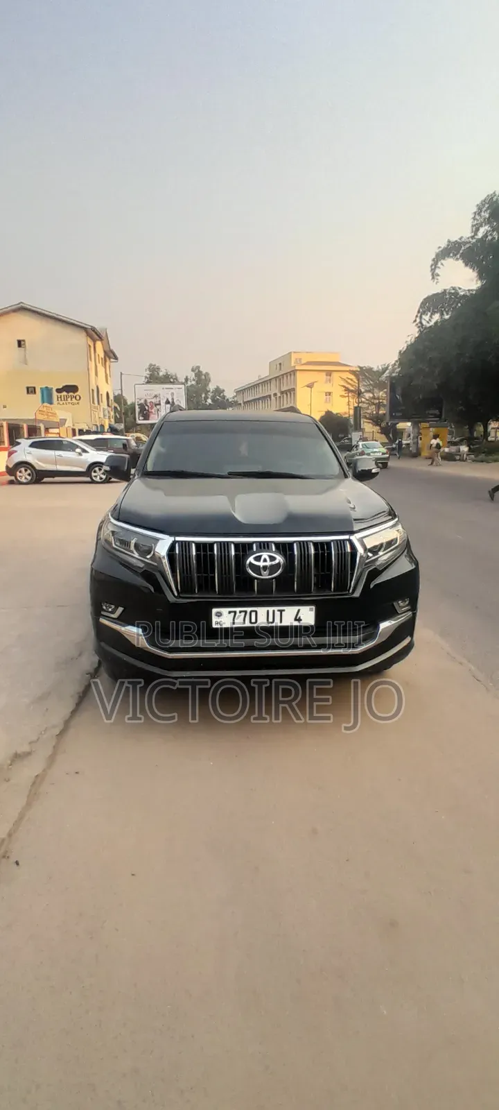Toyota Land Cruiser Prado 2017 Noir