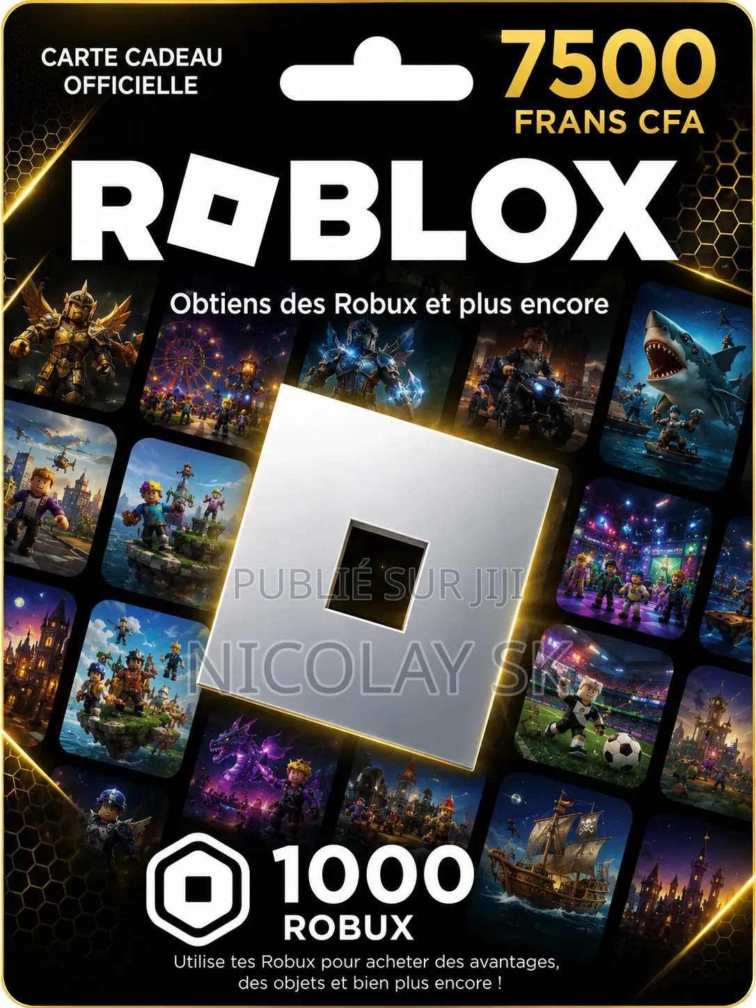 Vente Robux en Ligne