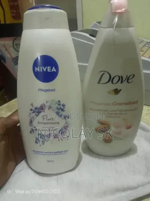 Nivea Gel De Douche Et Dove Crème De Douche