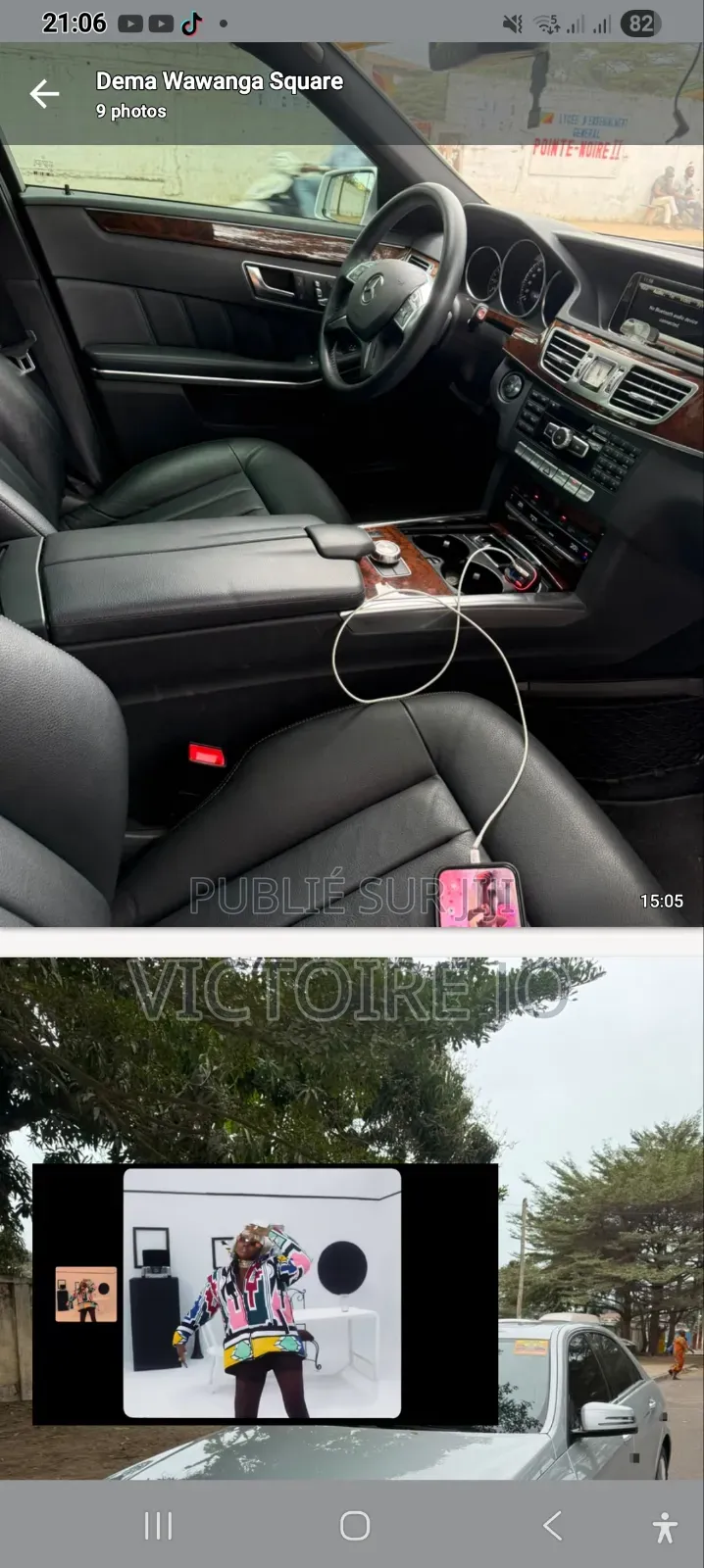 Mercedes-Benz E300 2015 Gris