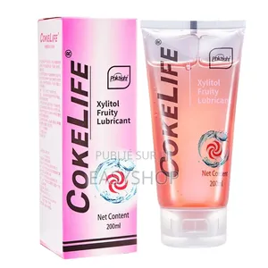 Lubrifiant Intime CokeLife Xylitol 200ml - Parfums Fruités
