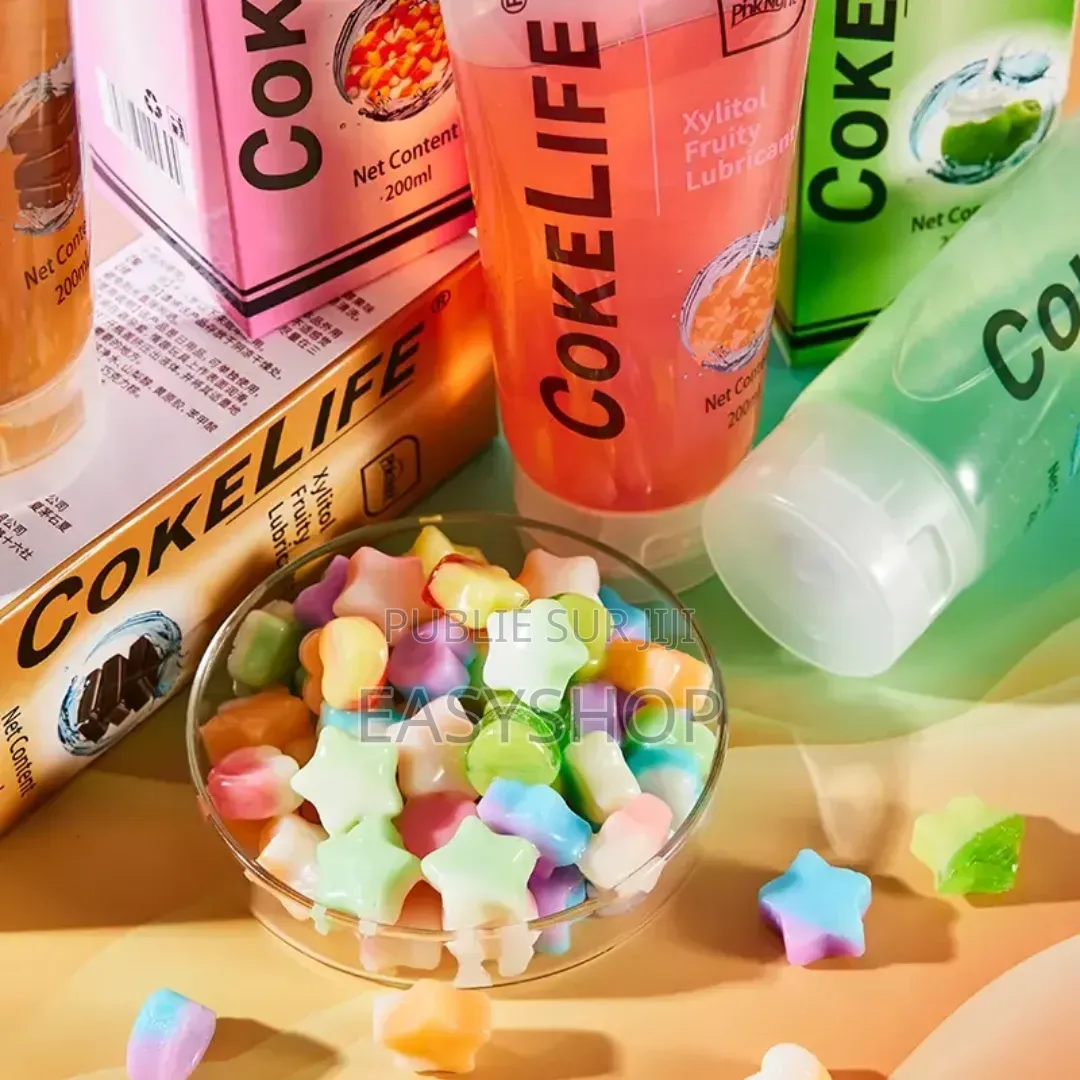 Lubrifiant Intime CokeLife Xylitol 200ml - Parfums Fruités