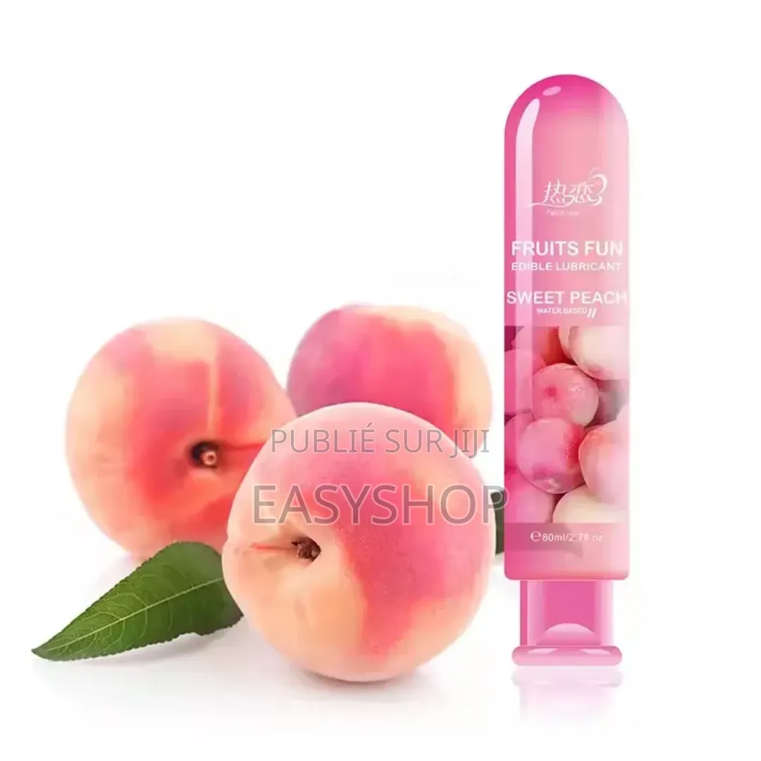 Lubrifiant Comestible Fruits Fun 80ml - Base Eau