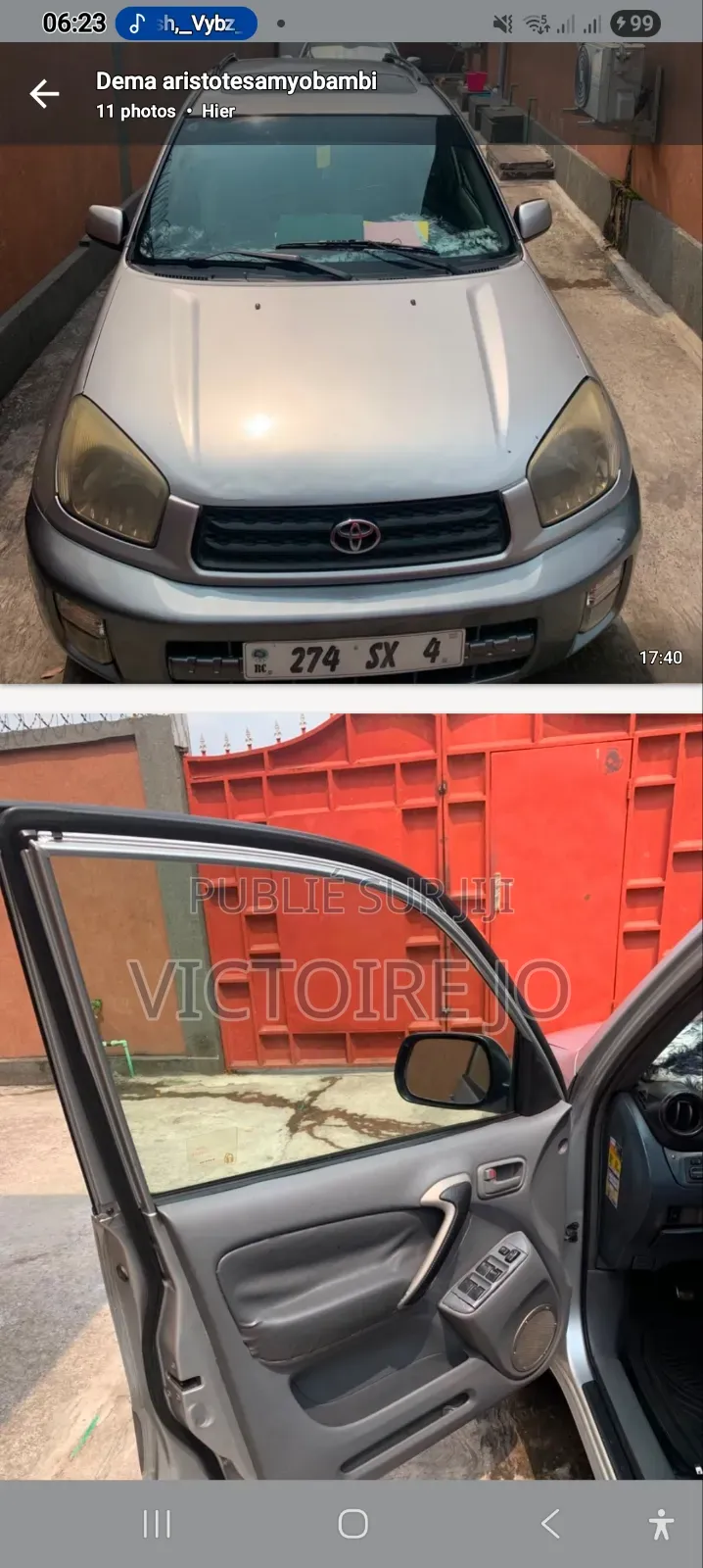 Toyota RAV4 2015 Gris