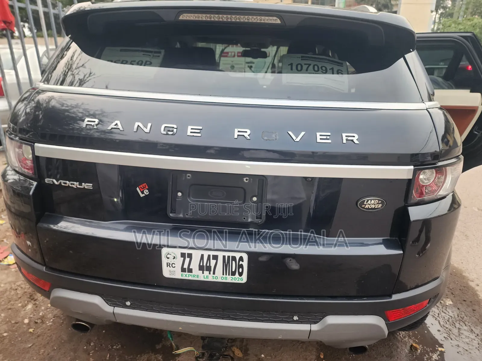 Land Rover Range Rover Evoque 2012 Noir