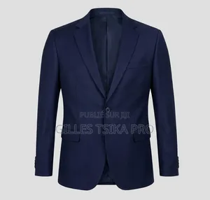 Veste De Costume Bleu Marine Baggi Men – Élégance & Distinction