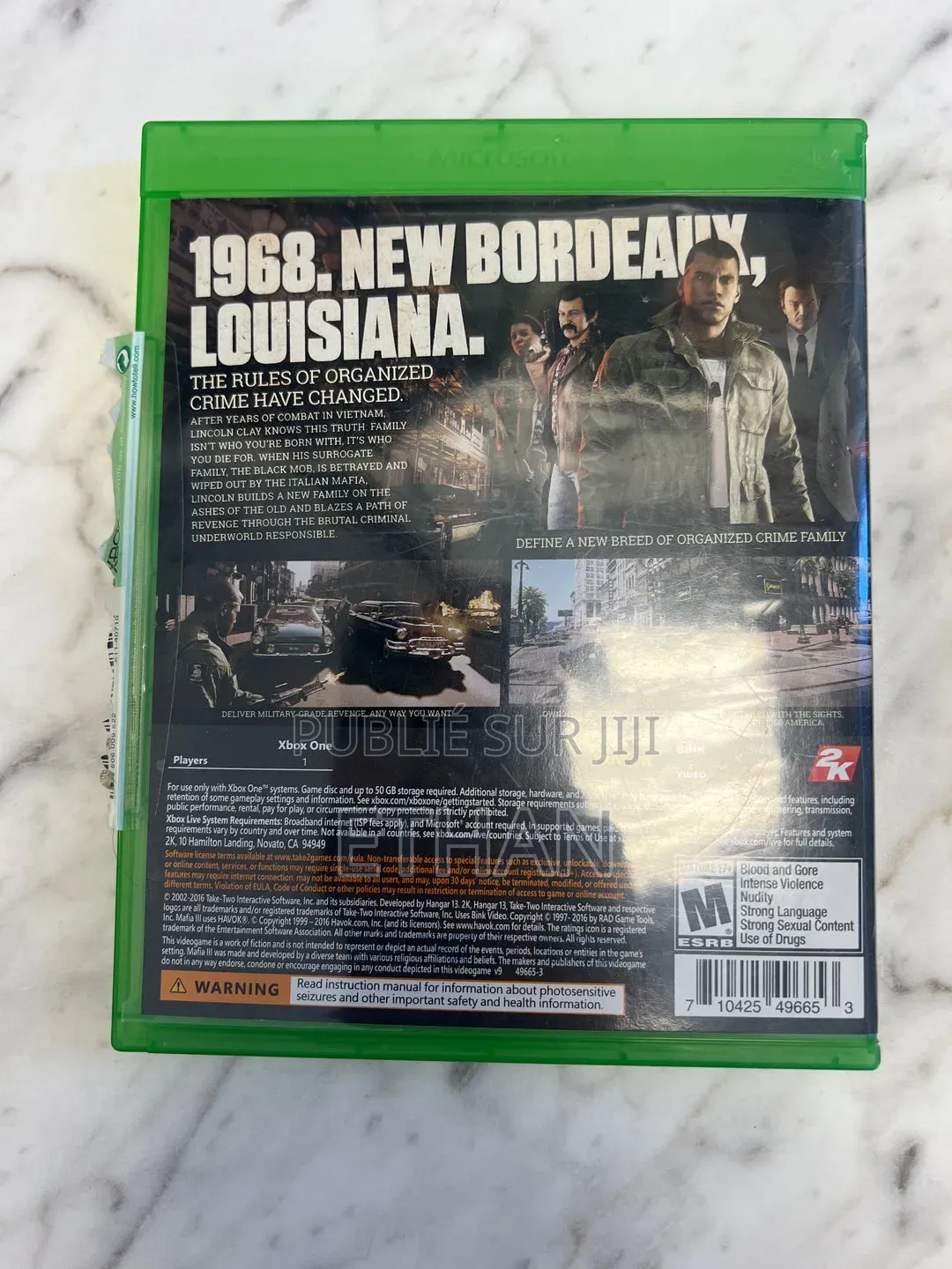 Mafia 3 Xbox One