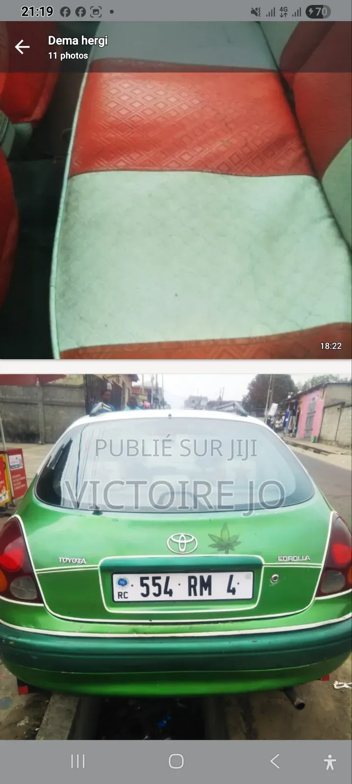 Toyota Corolla 2014 Vert