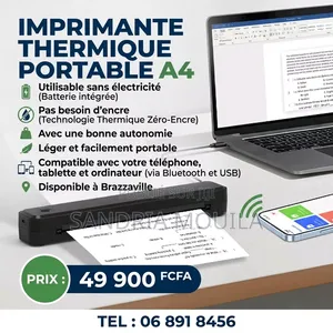 Mini Imprimante Thermique Portable