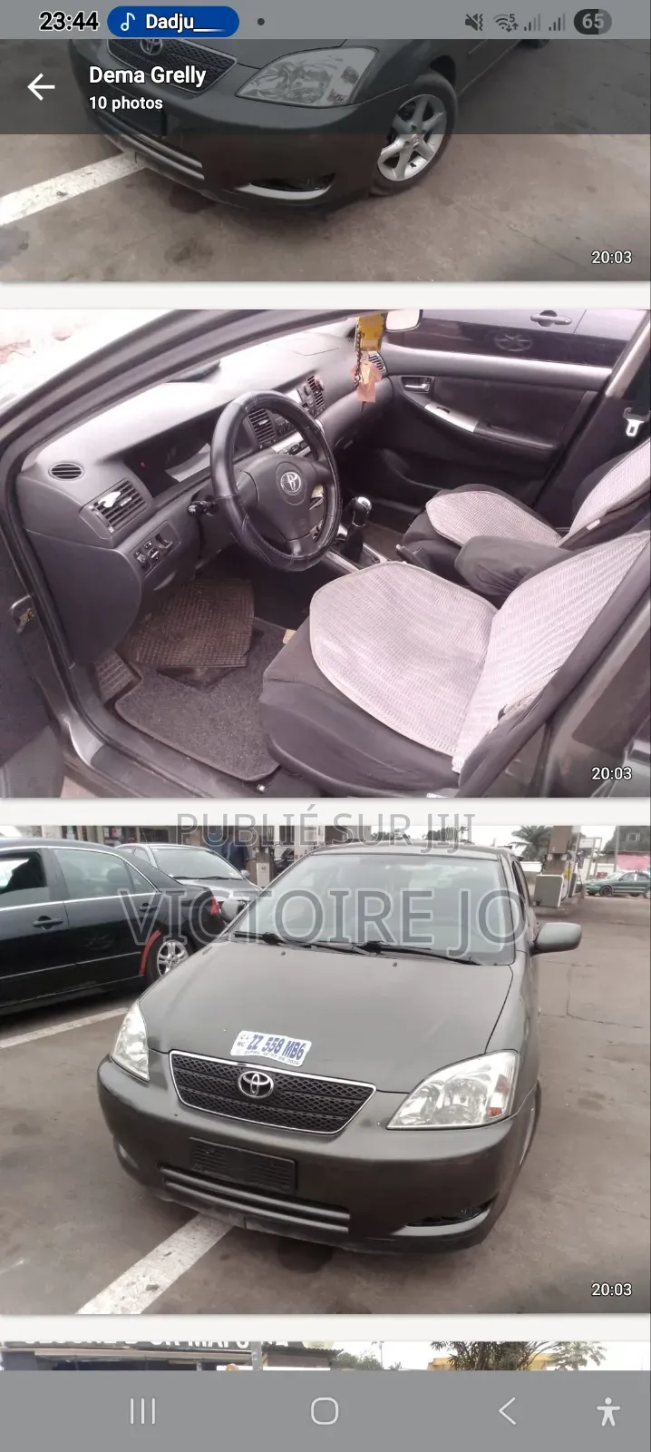 Toyota Corolla 2016 Noir