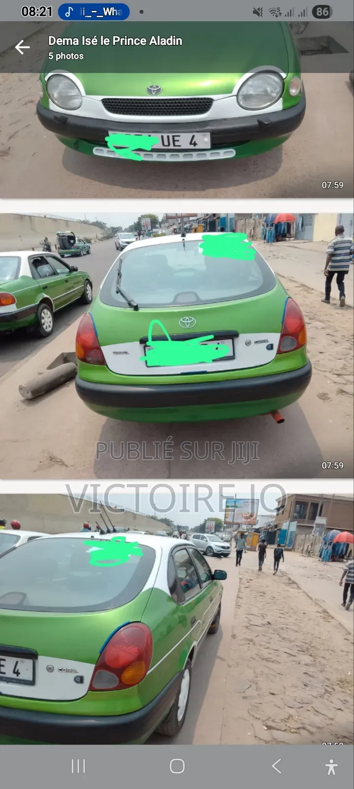 Toyota Corolla 2016 Vert