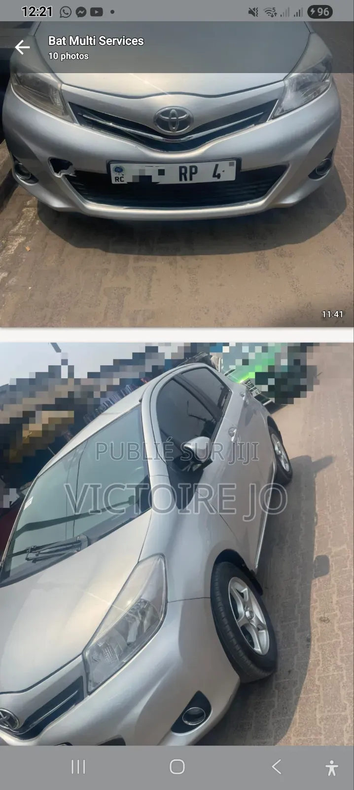Toyota Yaris 2017 Gris
