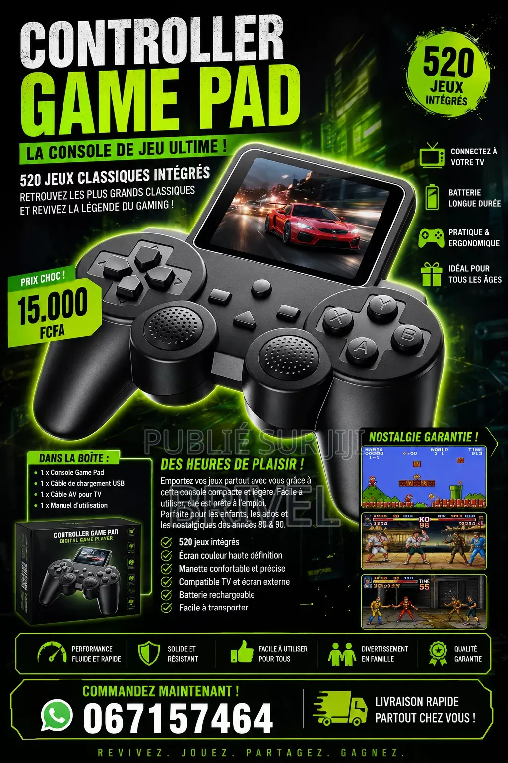 Console De Jeux S10