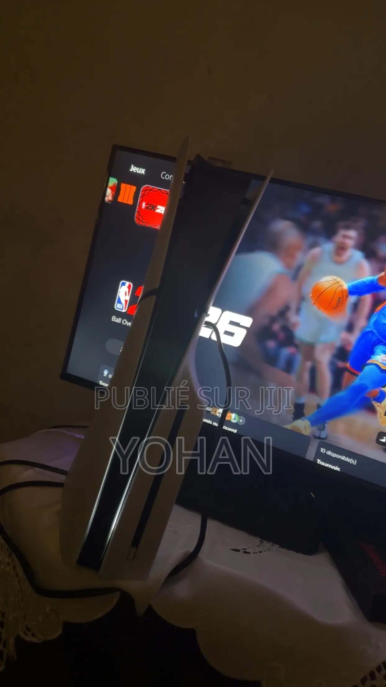 Ps5 Slime Neuf/ 3 Manettes / Avec 15jeux
