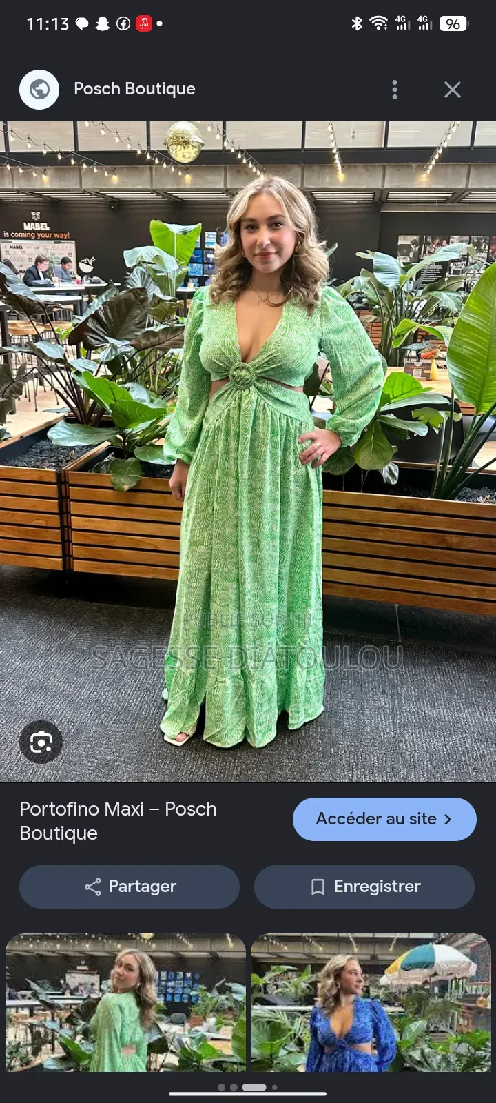 Une Robe Tendance Et Stylé