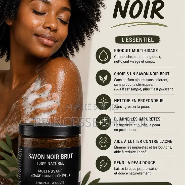 Savon Noir Pour Cheveux