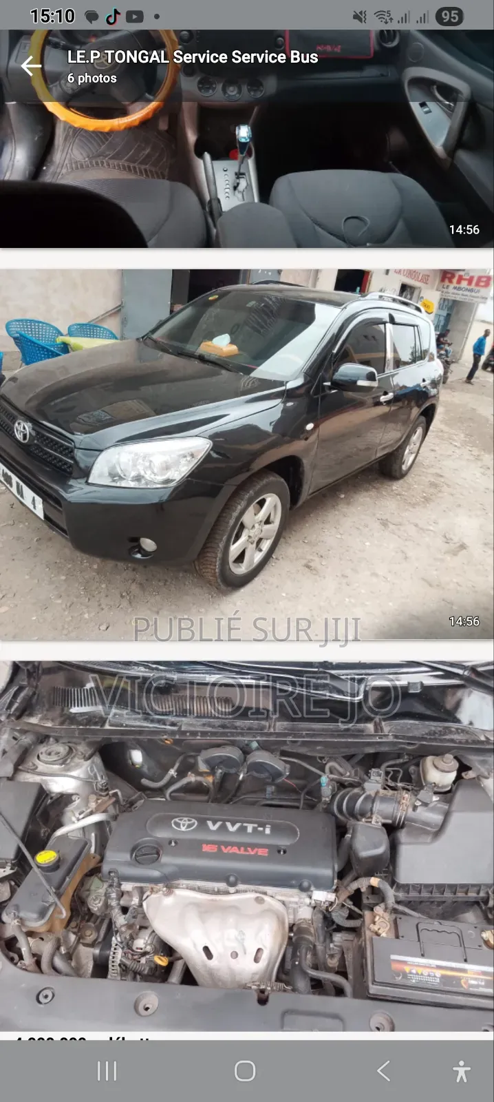 Toyota RAV4 2015 Noir