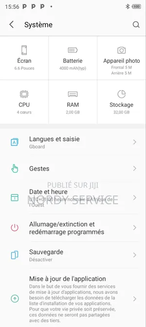 Itel A58 Pro 32 GB Bleu
