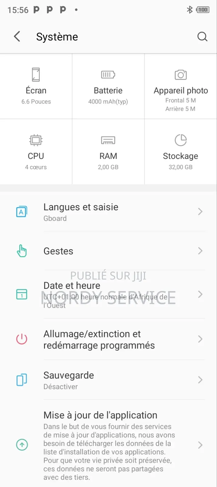 Itel A58 Pro 32 GB Bleu