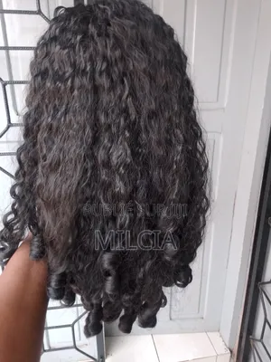 Perruque Bandeau Semie Naturelle Kinky Bouclés Taille 20