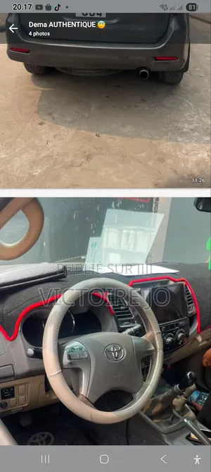 Toyota Fortuner 2014 Gris