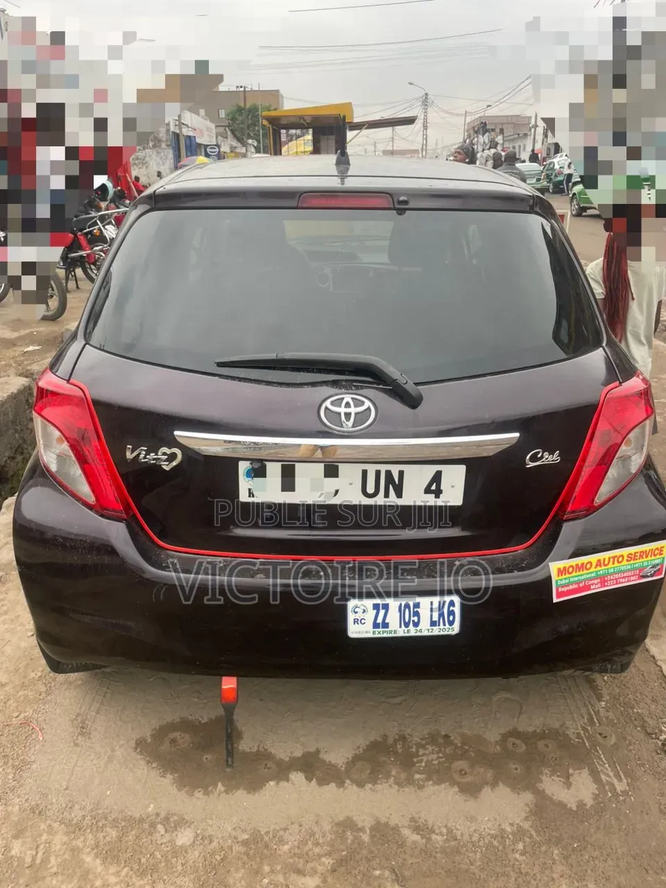 Toyota Vitz 2019 Noir