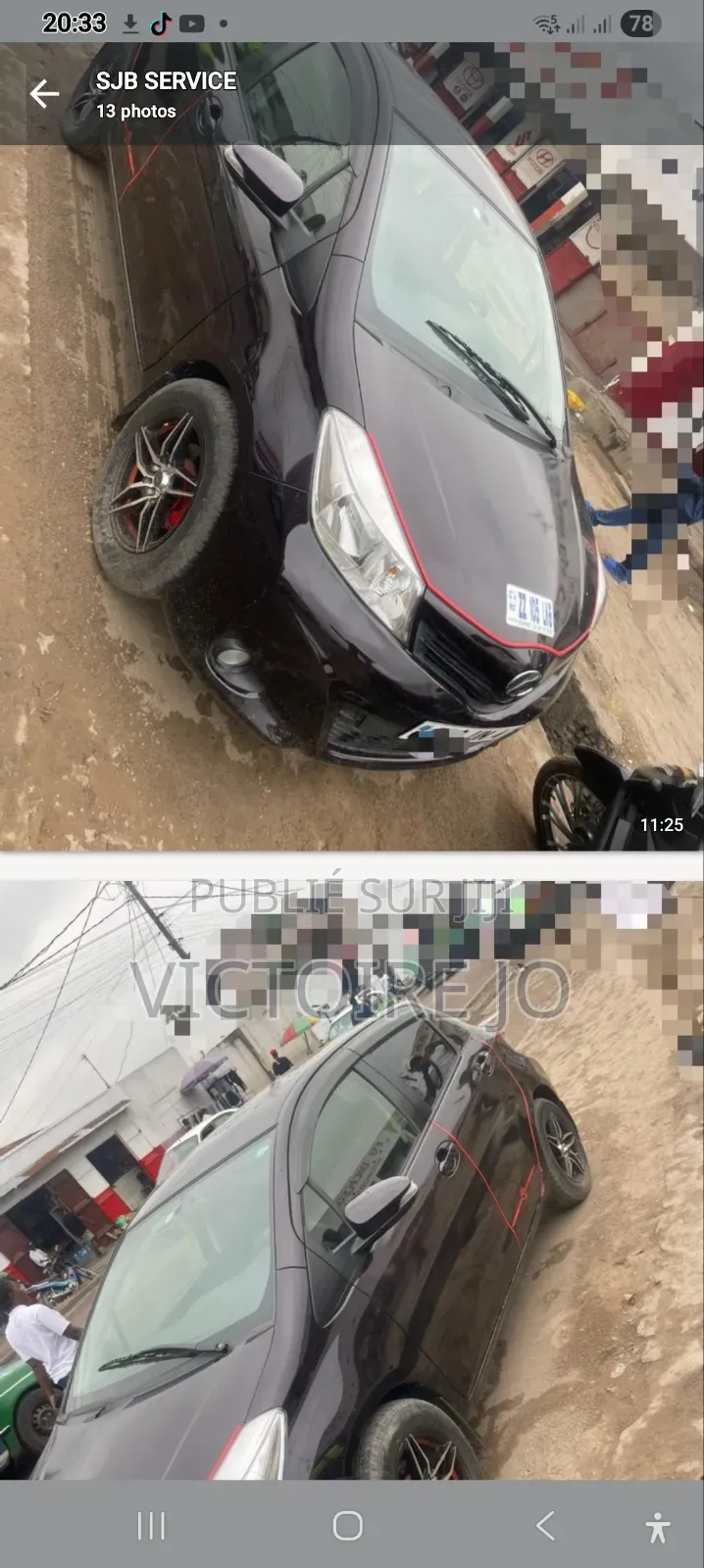 Toyota Vitz 2019 Noir