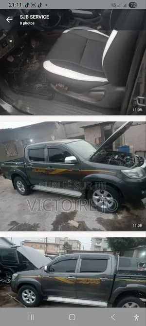 Toyota Hilux 2016 Noir