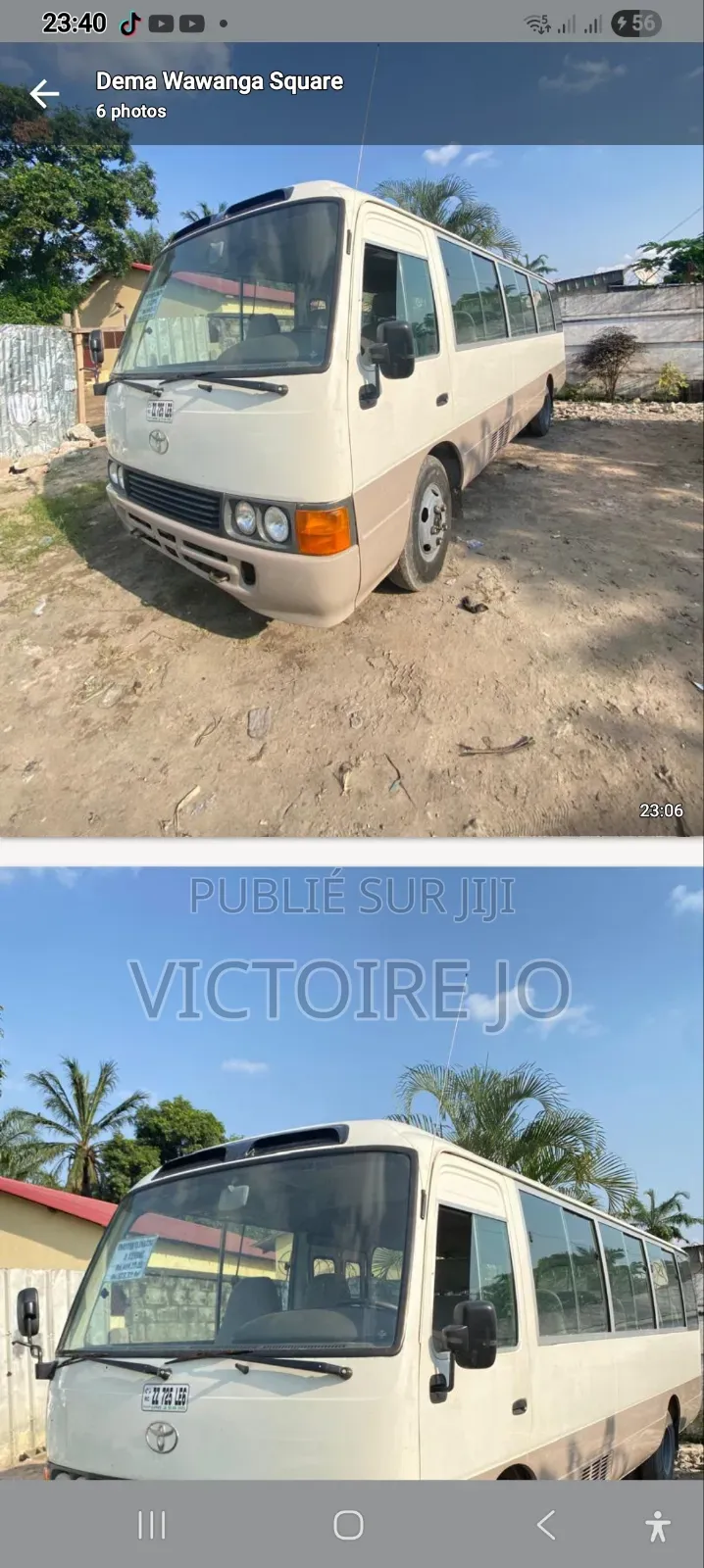 Toyota Sous-verre 2018 Blanc
