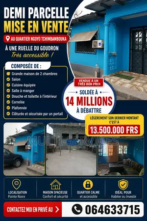 Demi Parcelle À Vendre