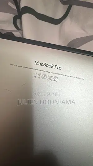Ordinateur portable Apple MacBook Pro 2013 8GB Intel Core i7 SSD 128GB
