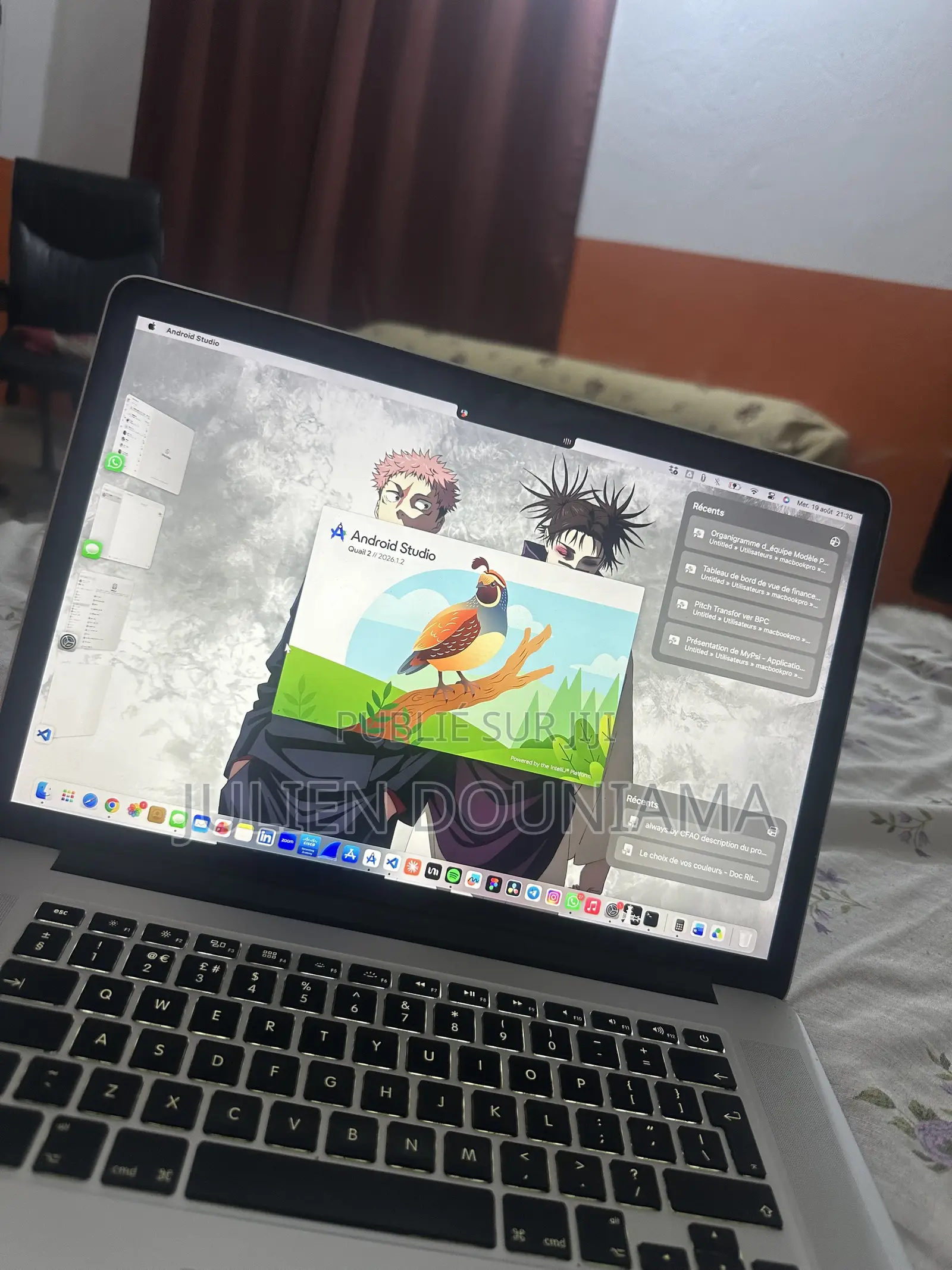 Ordinateur portable Apple MacBook Pro 2013 8GB Intel Core i7 SSD 128GB