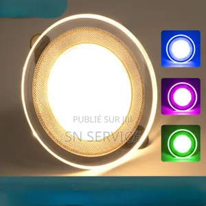 Spot Led 6w Mult Couleur (3 Lumières en 1 )